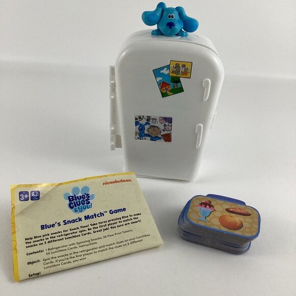 Spin Master Other - Blue's Clues & You Nickelodeon Snack Match Game Fridge Child 2020 Spin Master
